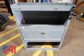 Steel Van Mount Tools/Supply Cabinet